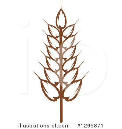 Wheat Clipart #1265871 by Vector Tradition SM