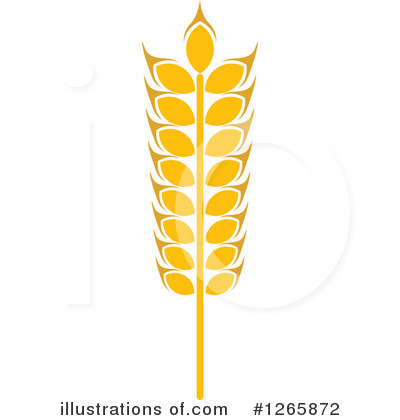 Royalty-Free (RF) Wheat Clipart Illustration by Vector Tradition SM - Stock Sample #1265872