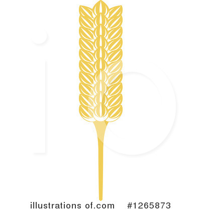 Royalty-Free (RF) Wheat Clipart Illustration by Vector Tradition SM - Stock Sample #1265873