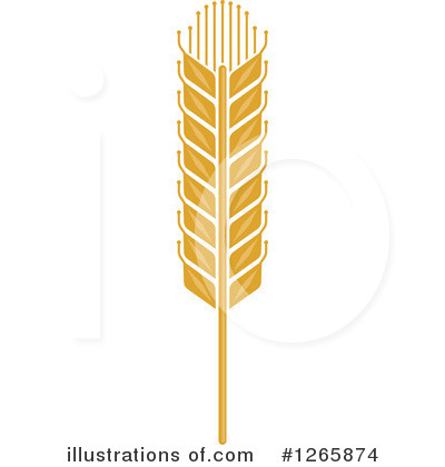 Royalty-Free (RF) Wheat Clipart Illustration by Vector Tradition SM - Stock Sample #1265874