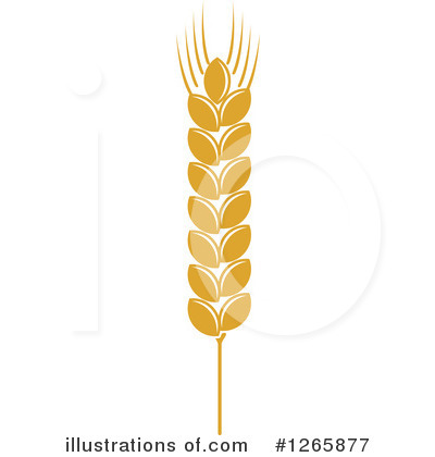 Royalty-Free (RF) Wheat Clipart Illustration by Vector Tradition SM - Stock Sample #1265877