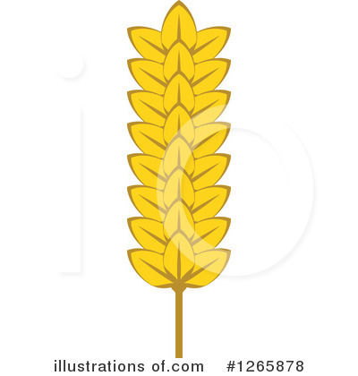 Royalty-Free (RF) Wheat Clipart Illustration by Vector Tradition SM - Stock Sample #1265878