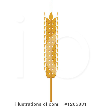 Royalty-Free (RF) Wheat Clipart Illustration by Vector Tradition SM - Stock Sample #1265881