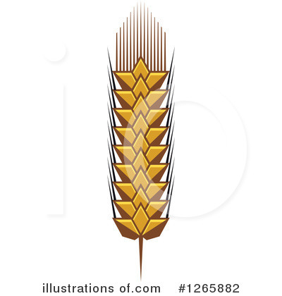 Royalty-Free (RF) Wheat Clipart Illustration by Vector Tradition SM - Stock Sample #1265882