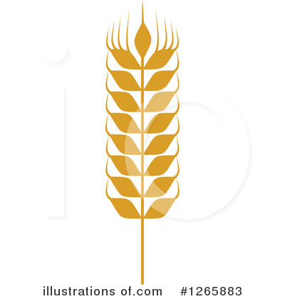 Royalty-Free (RF) Wheat Clipart Illustration by Vector Tradition SM - Stock Sample #1265883