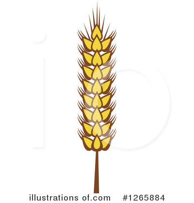 Royalty-Free (RF) Wheat Clipart Illustration by Vector Tradition SM - Stock Sample #1265884