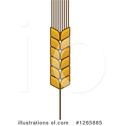 Royalty-Free (RF) Wheat Clipart Illustration by Vector Tradition SM - Stock Sample #1265885