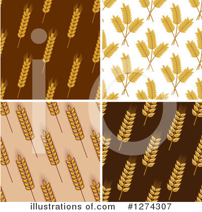 Royalty-Free (RF) Wheat Clipart Illustration by Vector Tradition SM - Stock Sample #1274307
