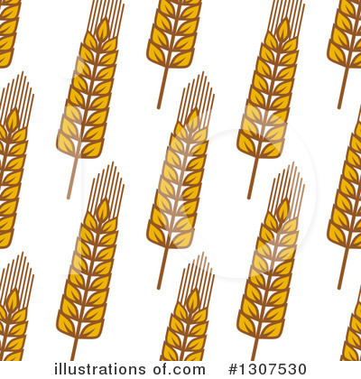 Royalty-Free (RF) Wheat Clipart Illustration by Vector Tradition SM - Stock Sample #1307530