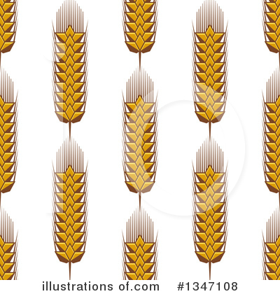 Royalty-Free (RF) Wheat Clipart Illustration by Vector Tradition SM - Stock Sample #1347108