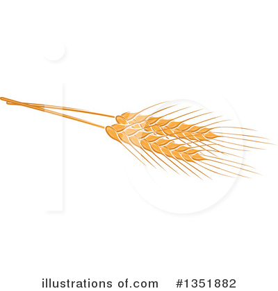 Royalty-Free (RF) Wheat Clipart Illustration by Vector Tradition SM - Stock Sample #1351882