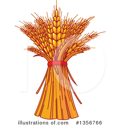 Royalty-Free (RF) Wheat Clipart Illustration by Pushkin - Stock Sample #1356766