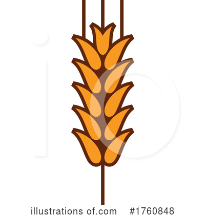 Royalty-Free (RF) Wheat Clipart Illustration by Vector Tradition SM - Stock Sample #1760848