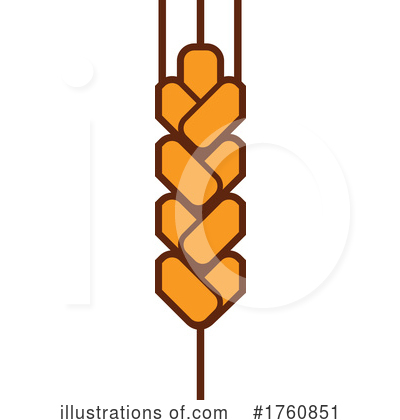 Royalty-Free (RF) Wheat Clipart Illustration by Vector Tradition SM - Stock Sample #1760851