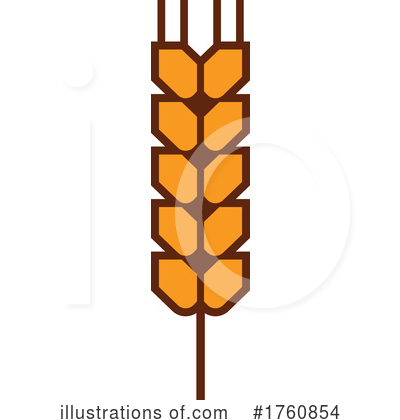 Royalty-Free (RF) Wheat Clipart Illustration by Vector Tradition SM - Stock Sample #1760854