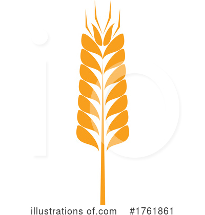 Royalty-Free (RF) Wheat Clipart Illustration by Vector Tradition SM - Stock Sample #1761861