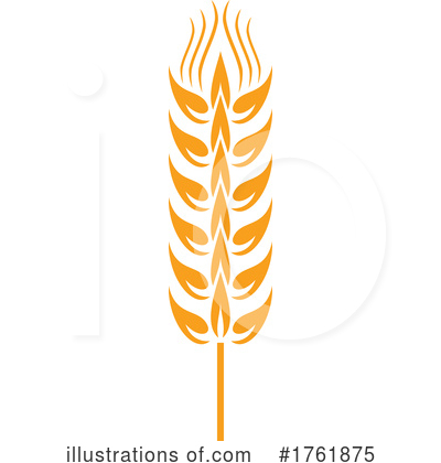 Royalty-Free (RF) Wheat Clipart Illustration by Vector Tradition SM - Stock Sample #1761875
