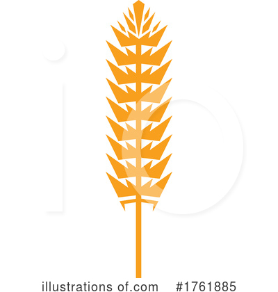Royalty-Free (RF) Wheat Clipart Illustration by Vector Tradition SM - Stock Sample #1761885