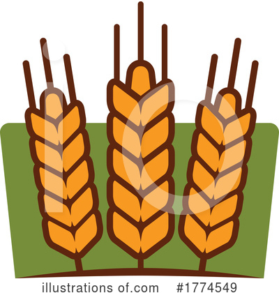 Royalty-Free (RF) Wheat Clipart Illustration by Vector Tradition SM - Stock Sample #1774549