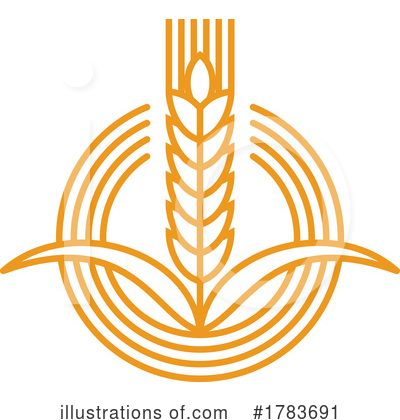 Royalty-Free (RF) Wheat Clipart Illustration by Vector Tradition SM - Stock Sample #1783691