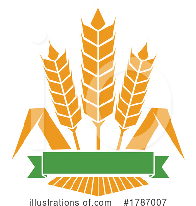 Royalty-Free (RF) Wheat Clipart Illustration by Vector Tradition SM - Stock Sample #1787007