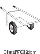 Wheelbarrow Clipart #1773921 by Lal Perera