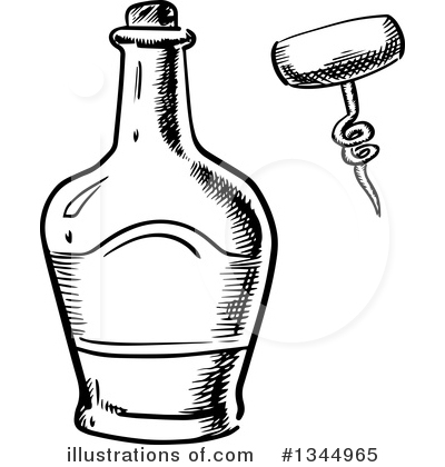 Royalty-Free (RF) Whiskey Clipart Illustration by Vector Tradition SM - Stock Sample #1344965