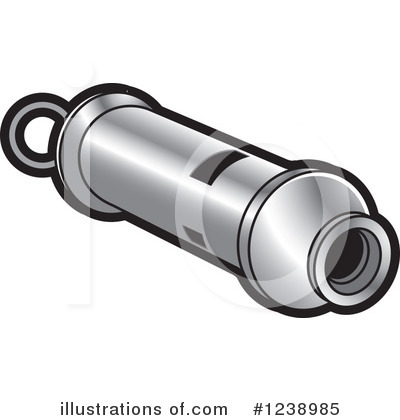 Royalty-Free (RF) Whistle Clipart Illustration by Lal Perera - Stock Sample #1238985