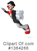 White And Black Clown Clipart #1364266 by Julos