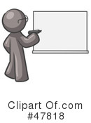 White Board Clipart #47818 by Leo Blanchette