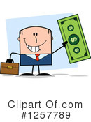 White Businessman Clipart #1257789 by Hit Toon