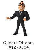 White Businessman Clipart #1270004 by Julos