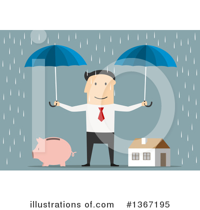 Rain Clipart #1367195 by Vector Tradition SM