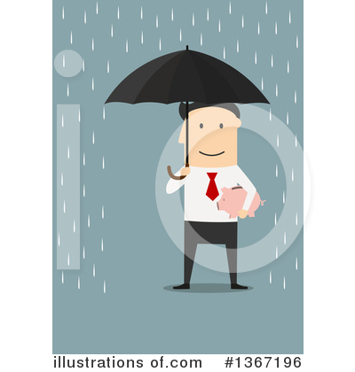 Umbrella Clipart #1367196 by Vector Tradition SM