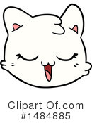White Cat Clipart #1484885 by lineartestpilot