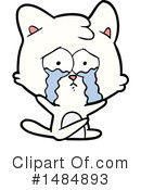 White Cat Clipart #1484893 by lineartestpilot