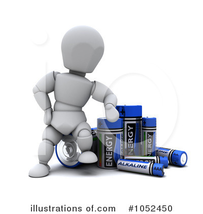 Battery Clipart #1052450 by KJ Pargeter