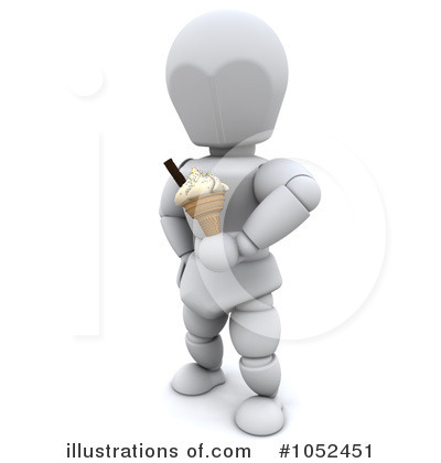 Royalty-Free (RF) White Character Clipart Illustration by KJ Pargeter - Stock Sample #1052451