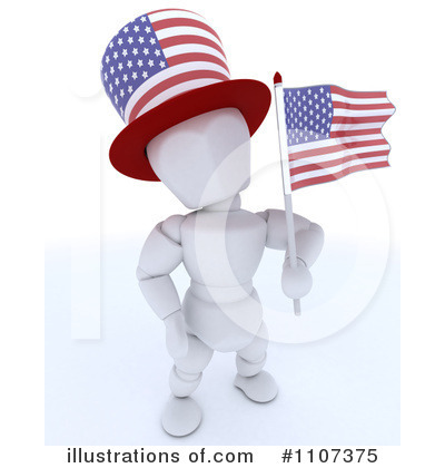 Royalty-Free (RF) White Character Clipart Illustration by KJ Pargeter - Stock Sample #1107375