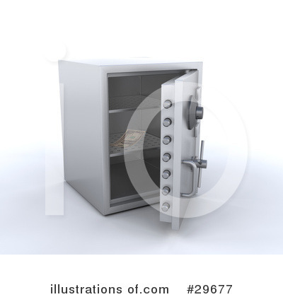 Bank Safe Clipart #29677 by KJ Pargeter