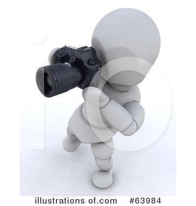 Royalty-Free (RF) White Character Clipart Illustration by KJ Pargeter - Stock Sample #63984