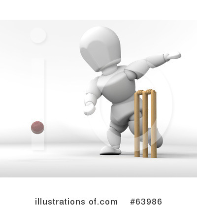 Cricketer Clipart #63986 by KJ Pargeter