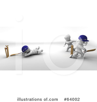 Royalty-Free (RF) White Character Clipart Illustration by KJ Pargeter - Stock Sample #64002