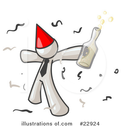 Party Clipart #22924 by Leo Blanchette