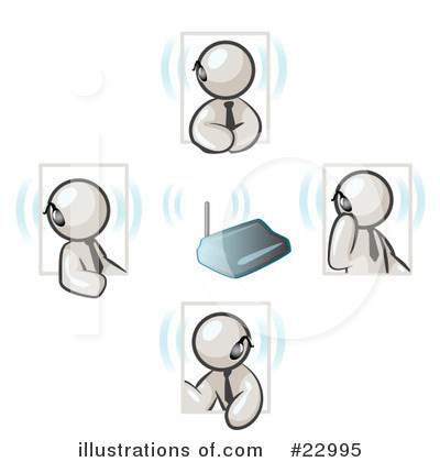 Meetings Clipart #22995 by Leo Blanchette