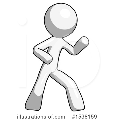 Royalty-Free (RF) White Design Mascot Clipart Illustration by Leo Blanchette - Stock Sample #1538159