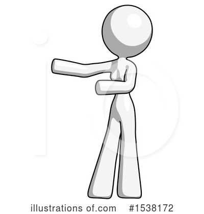 Royalty-Free (RF) White Design Mascot Clipart Illustration by Leo Blanchette - Stock Sample #1538172