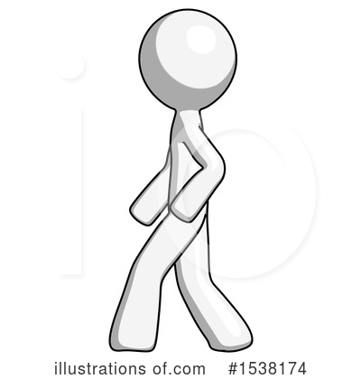 Royalty-Free (RF) White Design Mascot Clipart Illustration by Leo Blanchette - Stock Sample #1538174