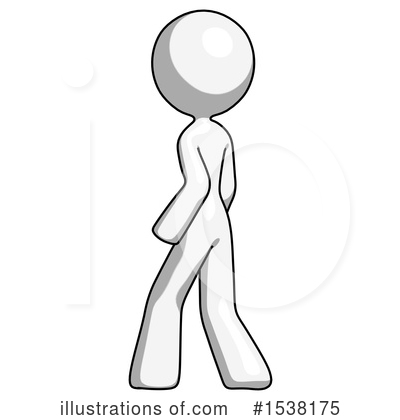 Royalty-Free (RF) White Design Mascot Clipart Illustration by Leo Blanchette - Stock Sample #1538175