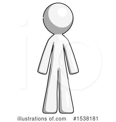 Royalty-Free (RF) White Design Mascot Clipart Illustration by Leo Blanchette - Stock Sample #1538181